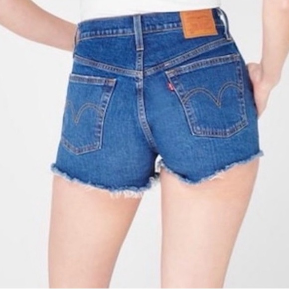 Levi's Pants - Levi’s Low Rise Shorty Shorts Denim Shorts 7 / 27